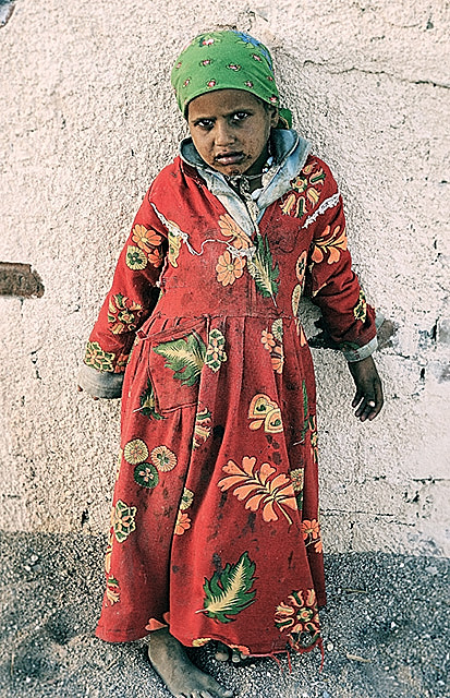 Ребенок бедуинов
